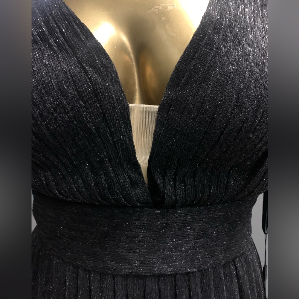 Black Shimmer Formal Dress